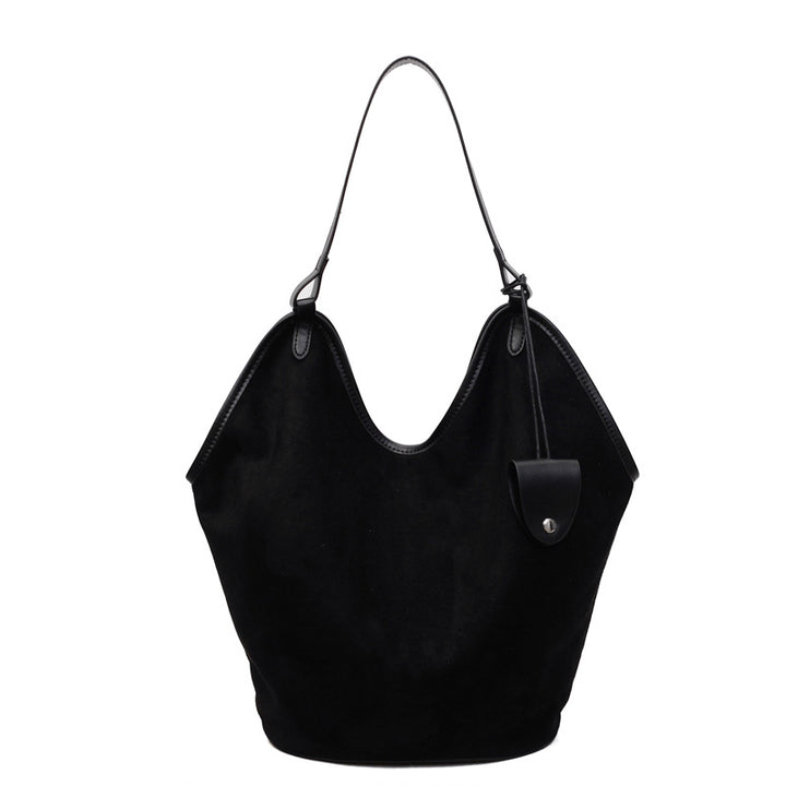 Soft Suede Slouchy Tote