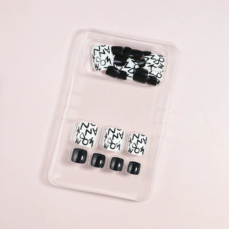 Creative Themed Press-On Nail Set Kalsten