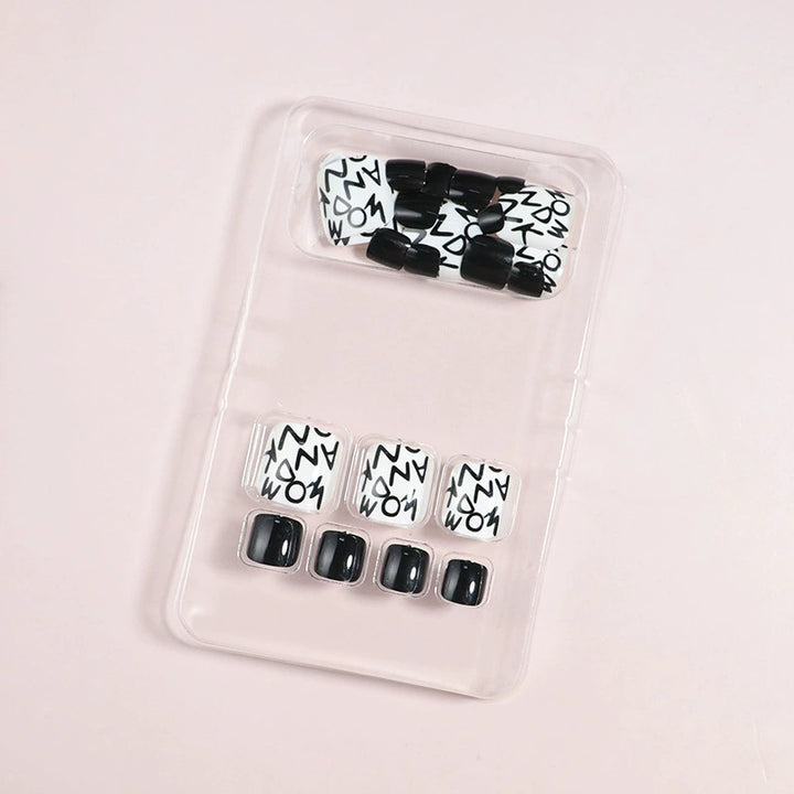 Creative Themed Press-On Nail Set Kalsten