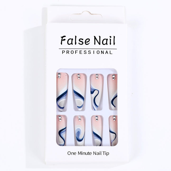 Professional artificial nails with elegant designs Kalsten