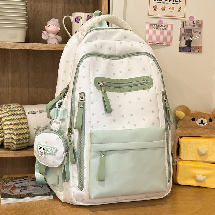 Stylish Star-Embellished Fashion Backpack Kalsten