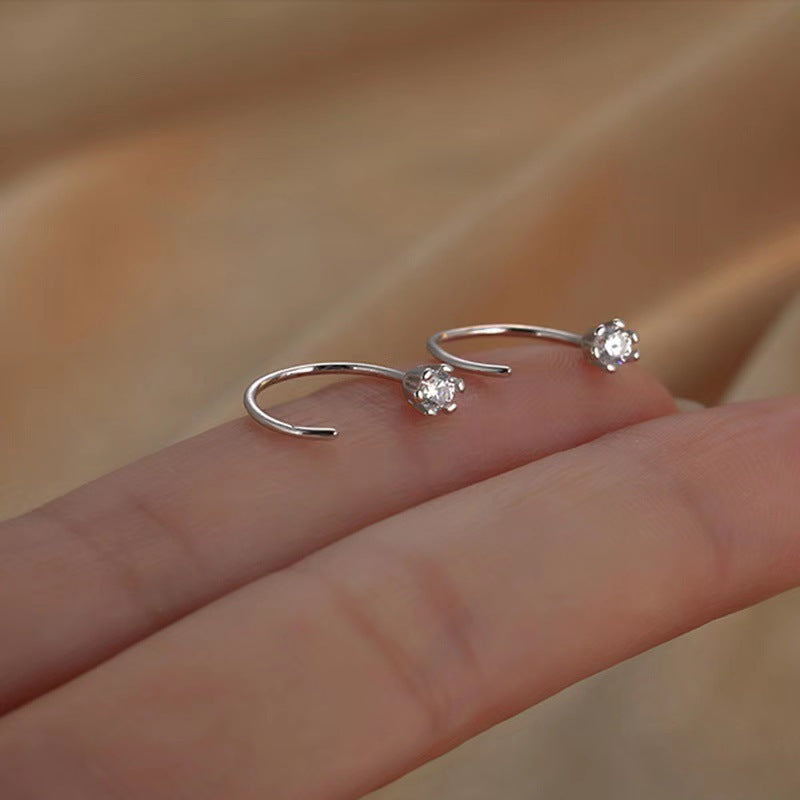 Sparkling and Elegant Stud Earrings Kalsten