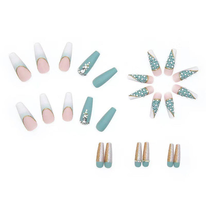 Luxury Decorative Press-On Nail Set
