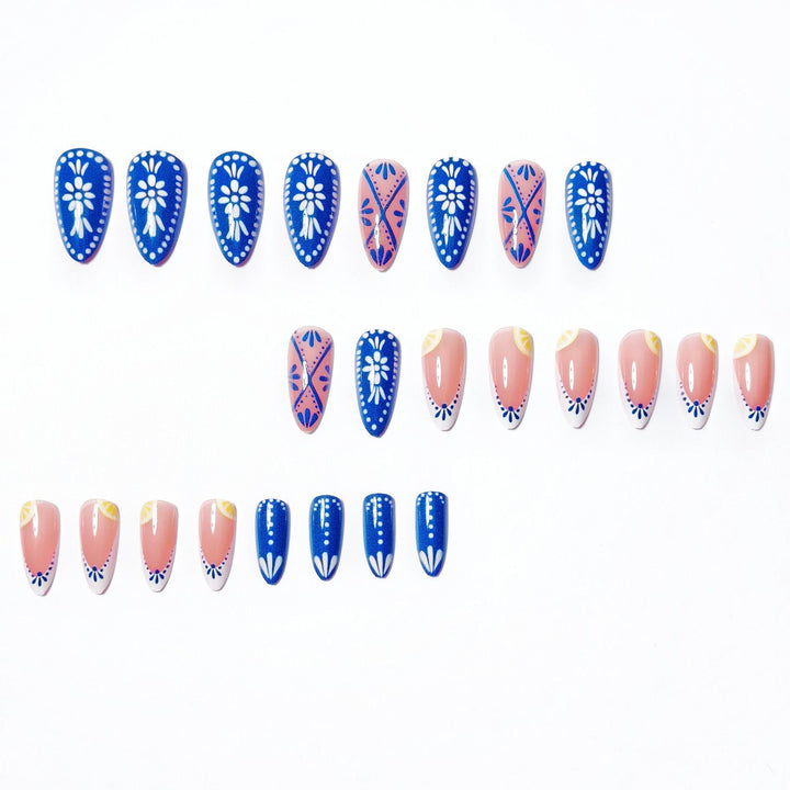 Artistic Floral Nail Art Set Kalsten