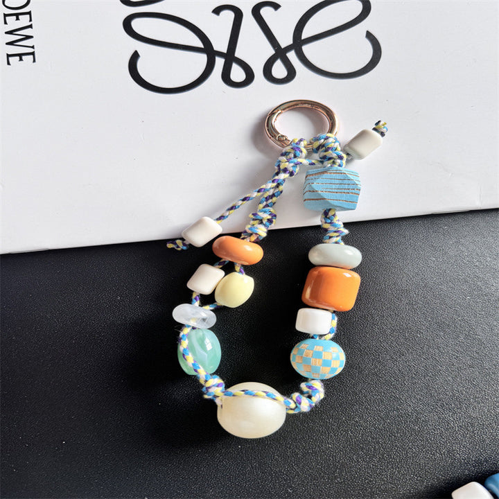 Decorative Beaded Charm Keychain Kalsten 1790135561