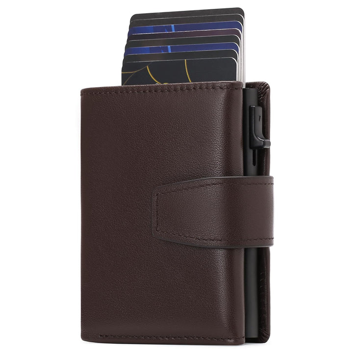 RFID-Blocking Leather Card Organizer Kalsten