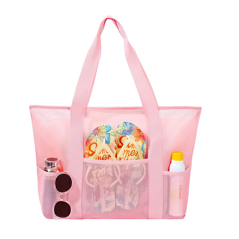 Multifunctional beach bag with practical mesh pockets Kalsten