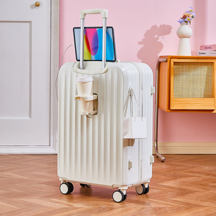 Functional Tech-Integrated Rolling Suitcase Kalsten
