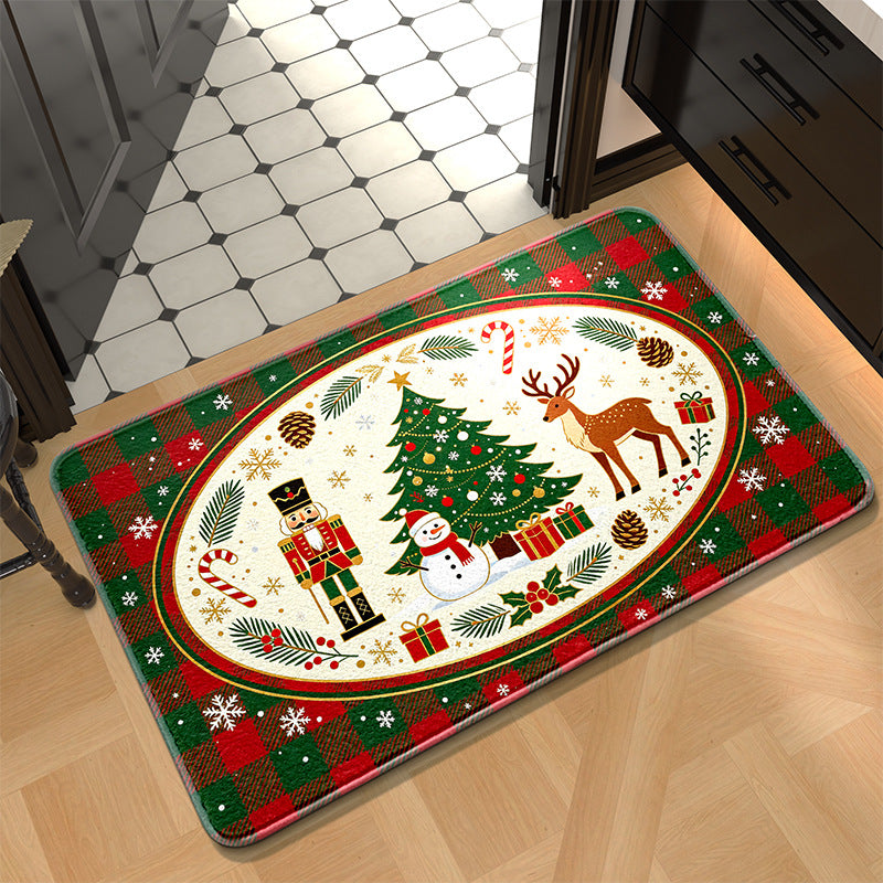 Festive Holiday Kitchen Mat Kalsten