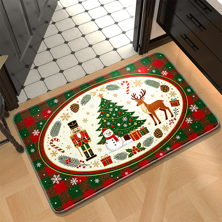 Festive Holiday Kitchen Mat Kalsten