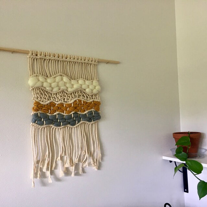 Handmade Woven Wall Hanging Art Kalsten