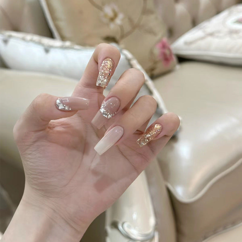 Ombre Press-On Nails with Glossy Finish Kalsten