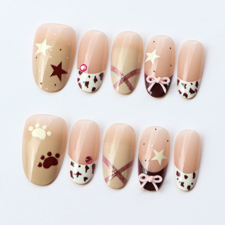 Decorative Themed Press-On Nails
