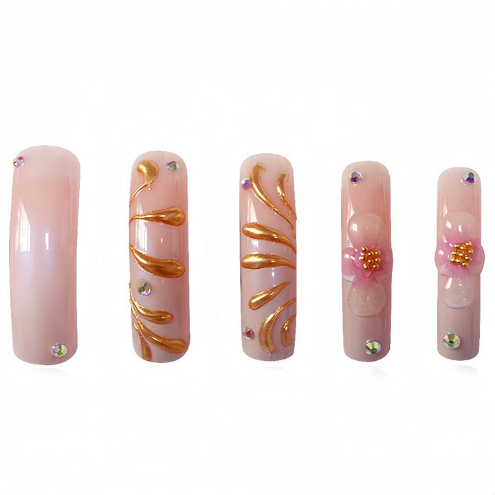 Artistic 3D Nail Art Extensions Kalsten