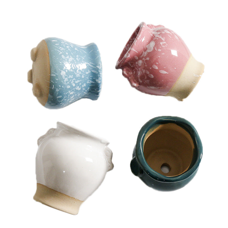 Miniature Decorative Flower Pot Kalsten