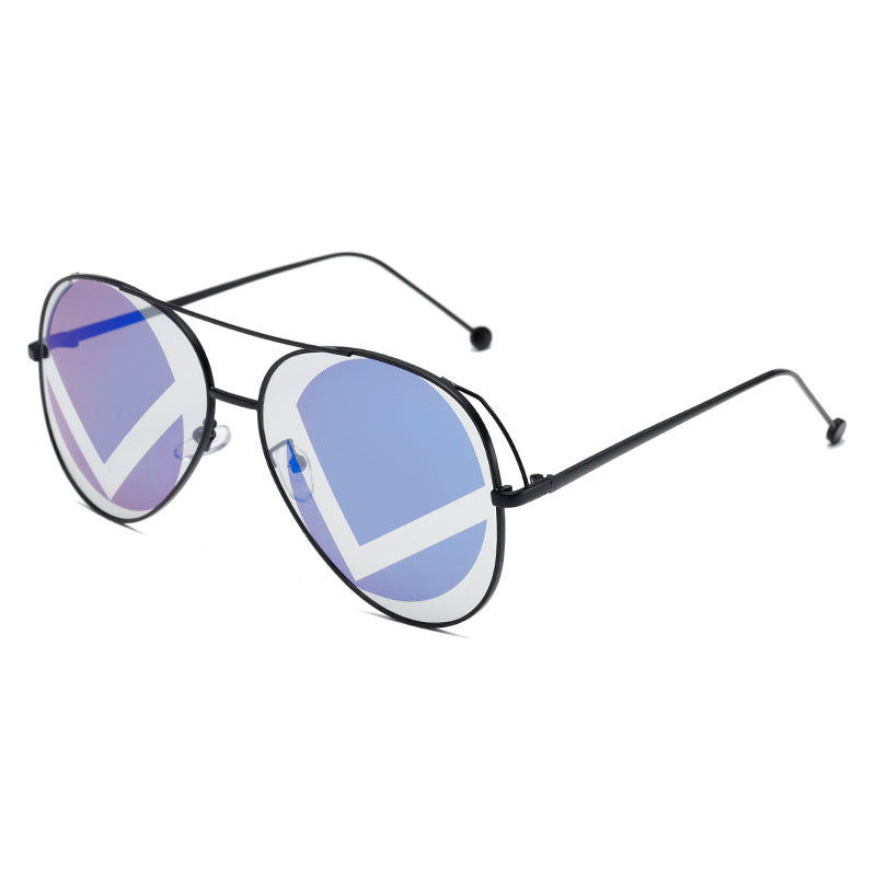 Ladies fashionable geometric sunglasses Kalsten