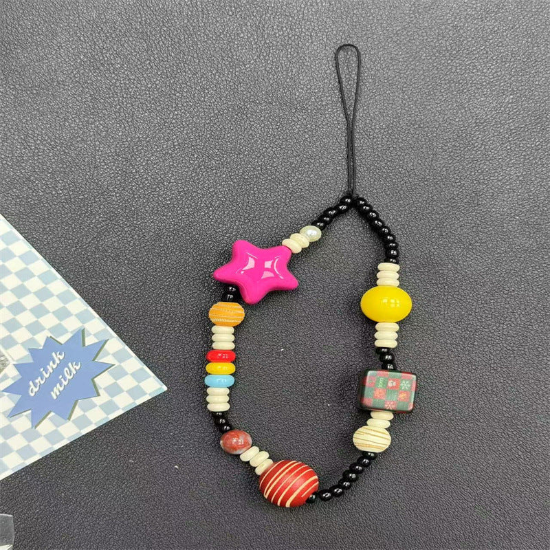 Colorful Beaded Charm Phone Strap Kalsten 1790134889