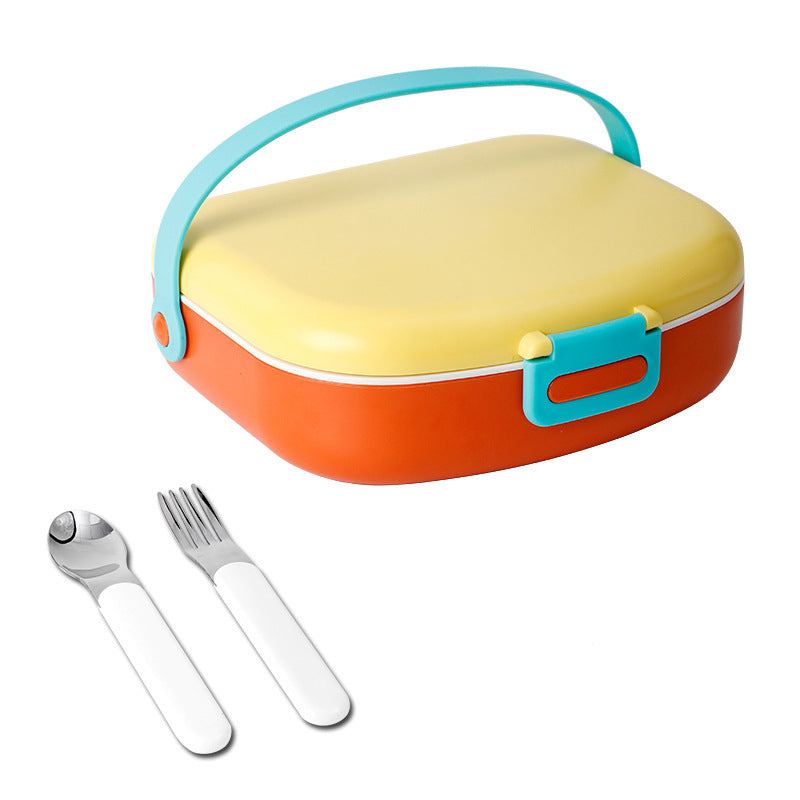 Insulated Lunch Box with Utensil Set