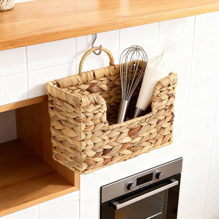 Woven Storage Basket with Handles Kalsten