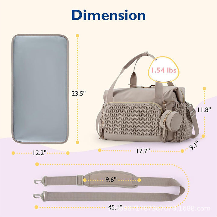 Stylish Multi-Pocket Workout Duffel Bag Kalsten