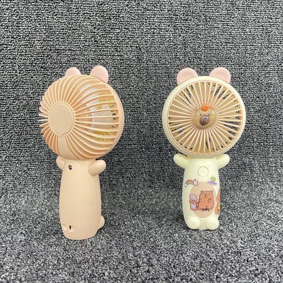 Unisex Portable Hand Fan in Playful Bear Design Kalsten