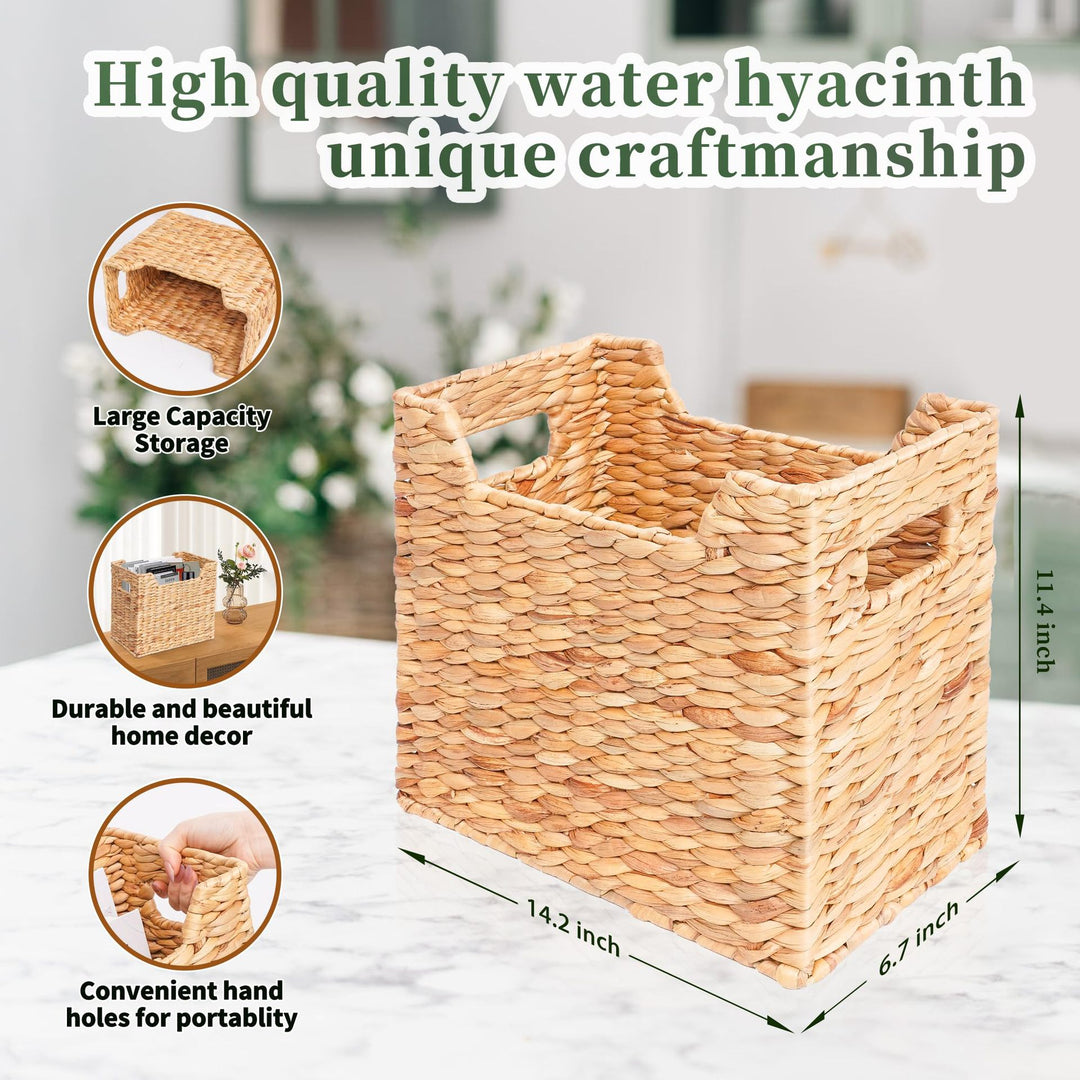 Handcrafted Woven Round Storage Basket Kalsten