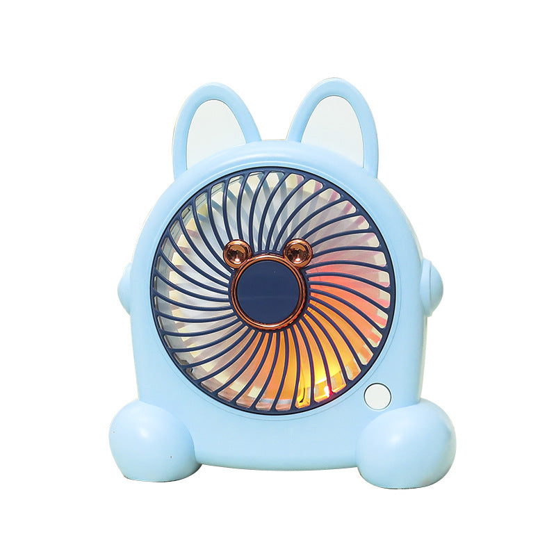 Women Portable Table Fan with LED Lighting Kalsten