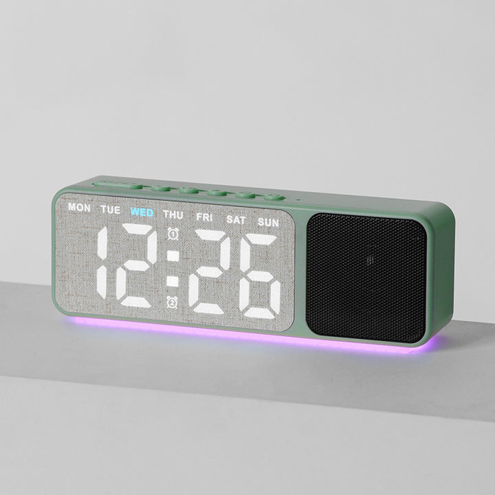 Digital LED alarm clock with multicolor lighting Kalsten