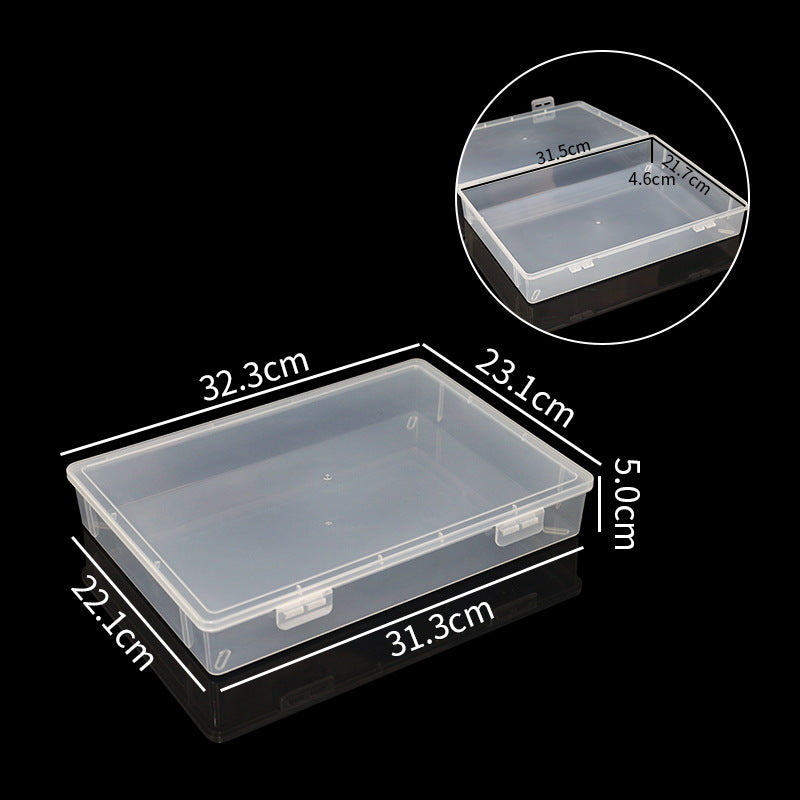 Transparent Storage Organizer with Snap-Lid Kalsten