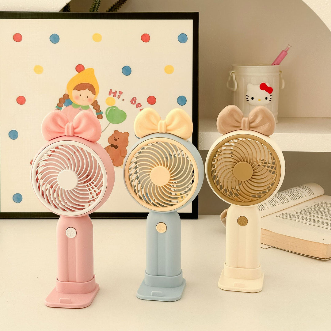 Unisex Handheld Fan in Playful Bunny Design Kalsten