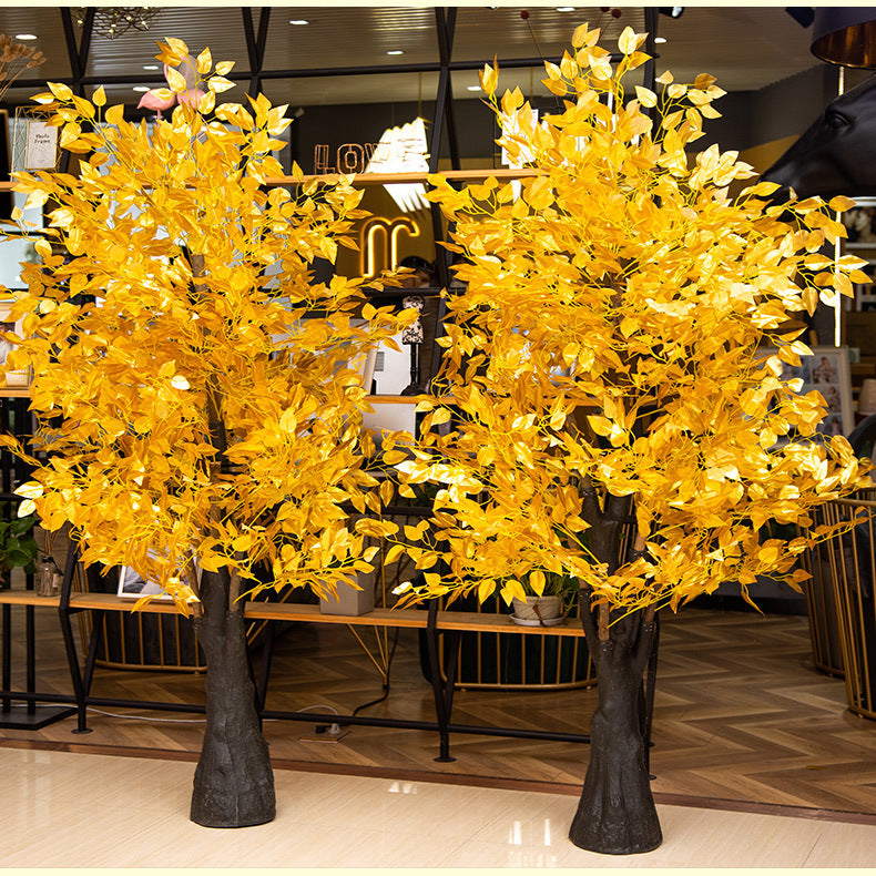 Artificial Yellow Leaf Tree Kalsten