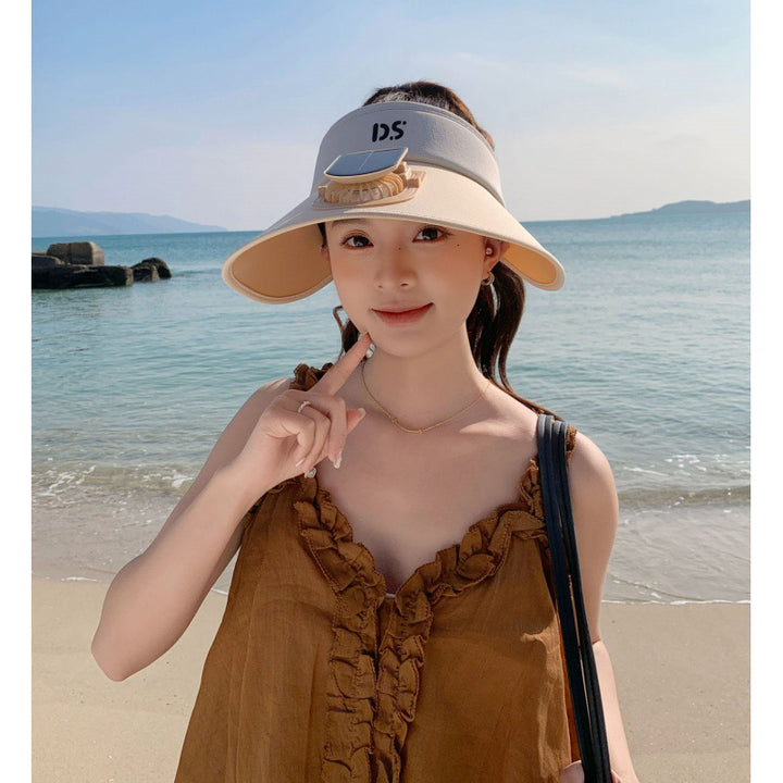 Adjustable sun visor with extra wide brim and breathable headband Kalsten