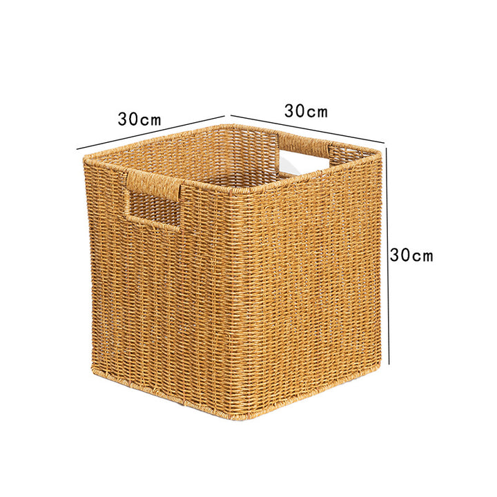Rectangular Woven Storage Basket Kalsten