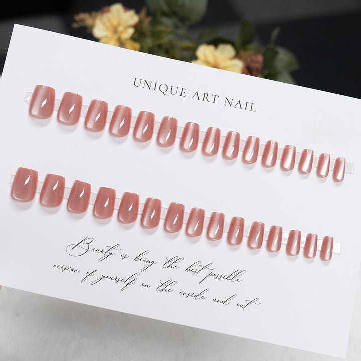 Glossy Acrylic Press-On Nail Set