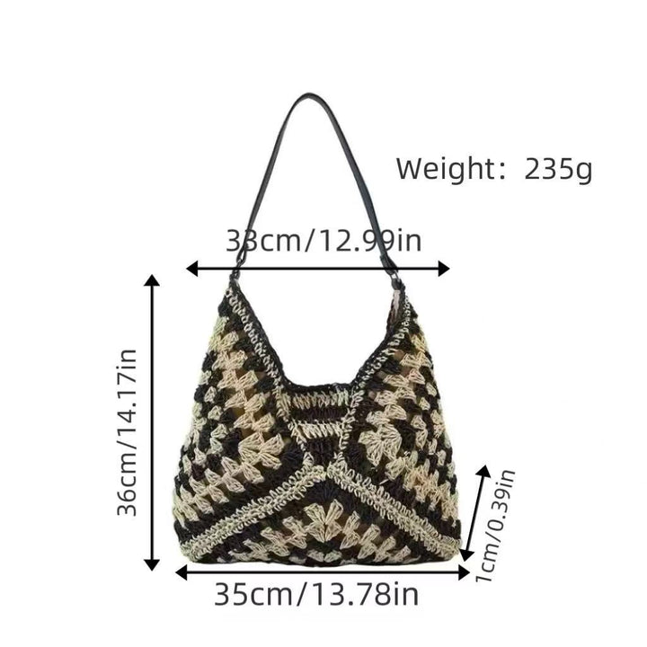Woven Material Handbag Kalsten