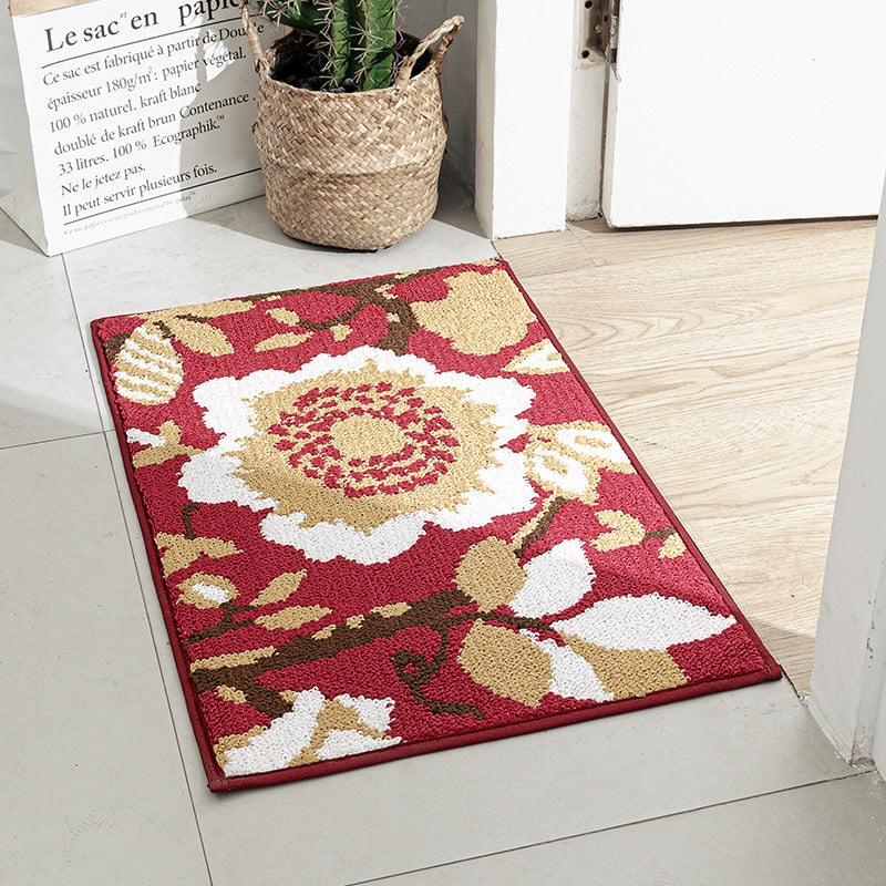 Floral Design Area Rug