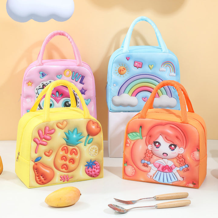 Fun Fruit-Themed Insulated Lunch Bag