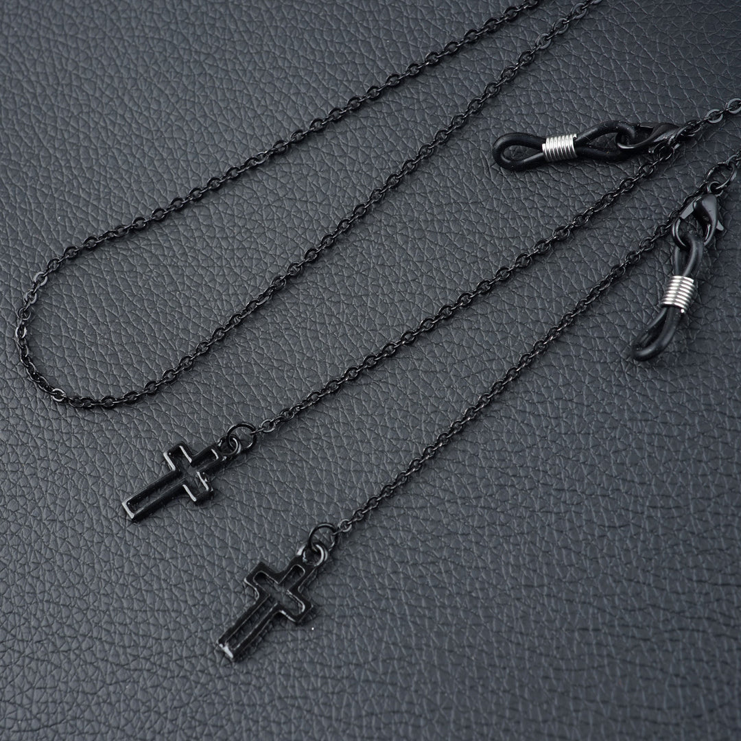 Dual Cross Pendant Eyewear Chain Kalsten