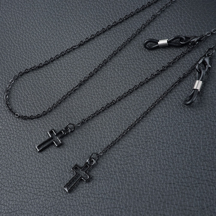 Dual Cross Pendant Eyewear Chain Kalsten