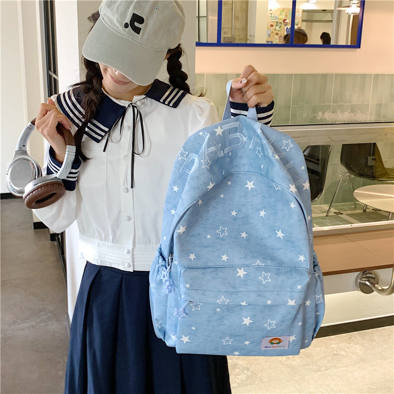 Casual Star-Printed Backpack Kalsten 1791205373