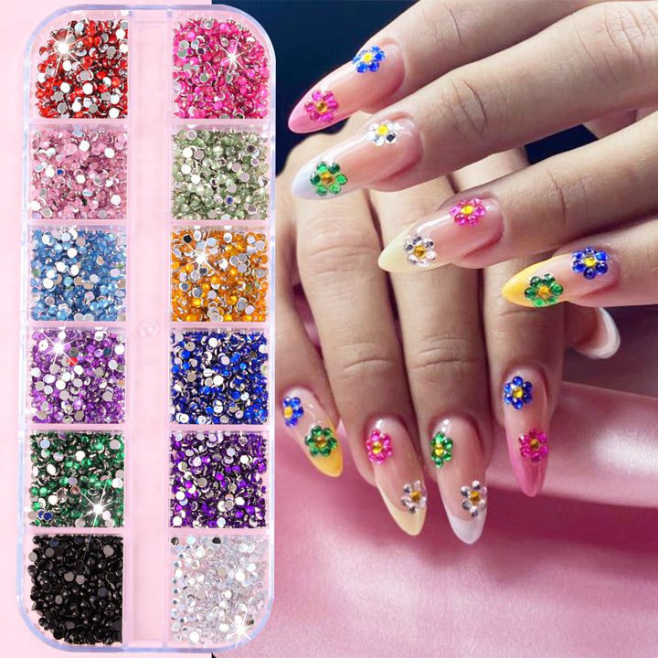 Nail Art Rhinestone Decoration Set