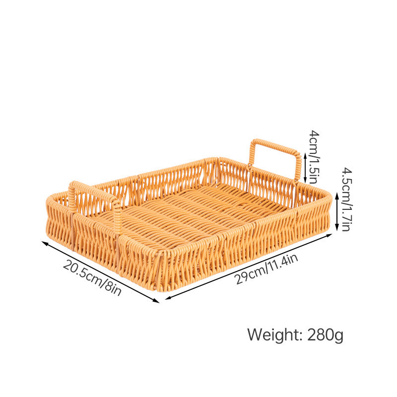 Handwoven Serving Tray Kalsten