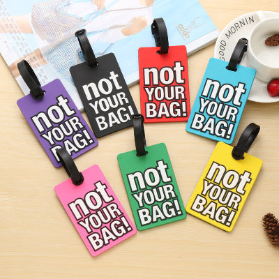 Unisex Luggage Tag with Custom Message Kalsten