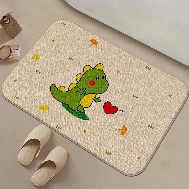 Cat-Themed Non-Slip Bath Mat