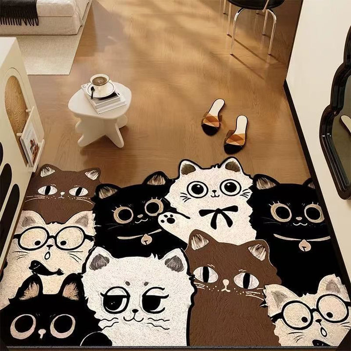 Playful Cartoon Doormat