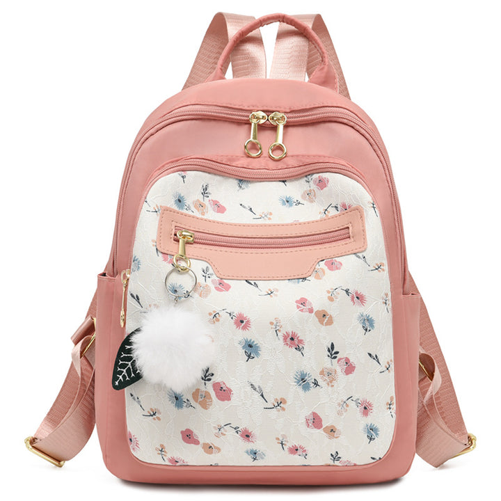 Floral Patterned Casual Backpack Kalsten