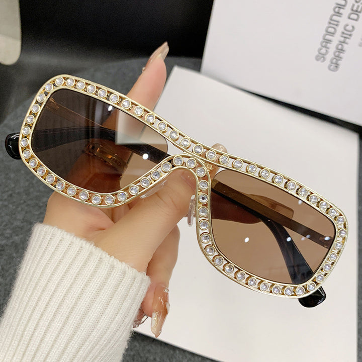 Ladies Glamorous Sunglasses with Sparkling Crystal Accents Kalsten