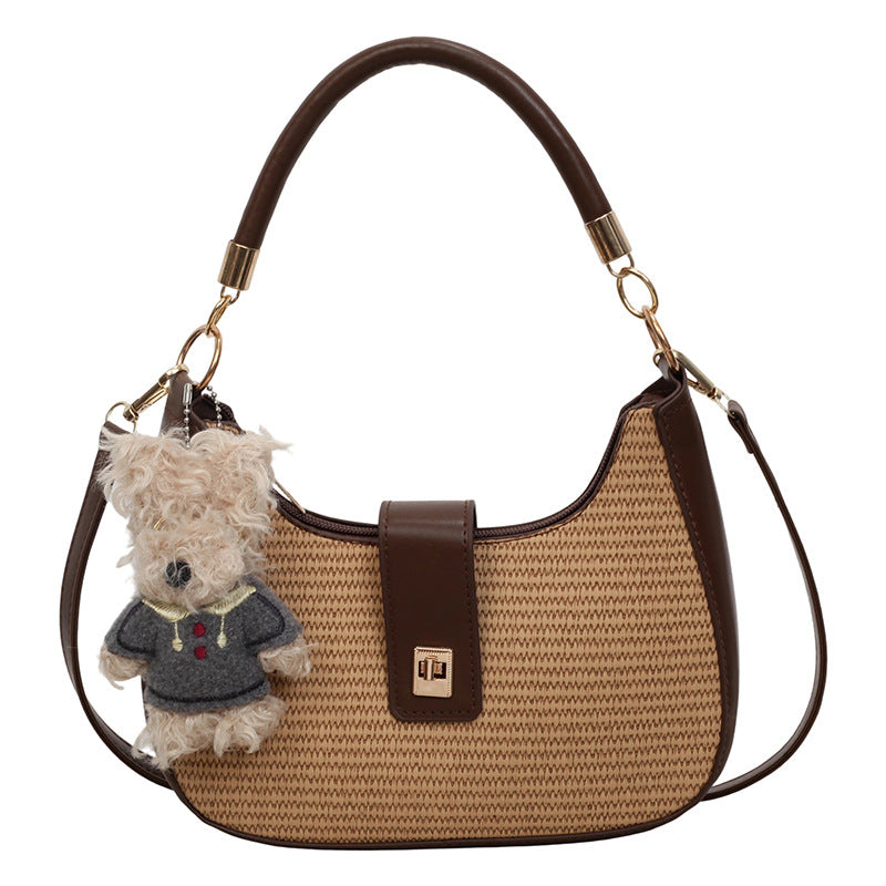 Woven Shoulder Bag