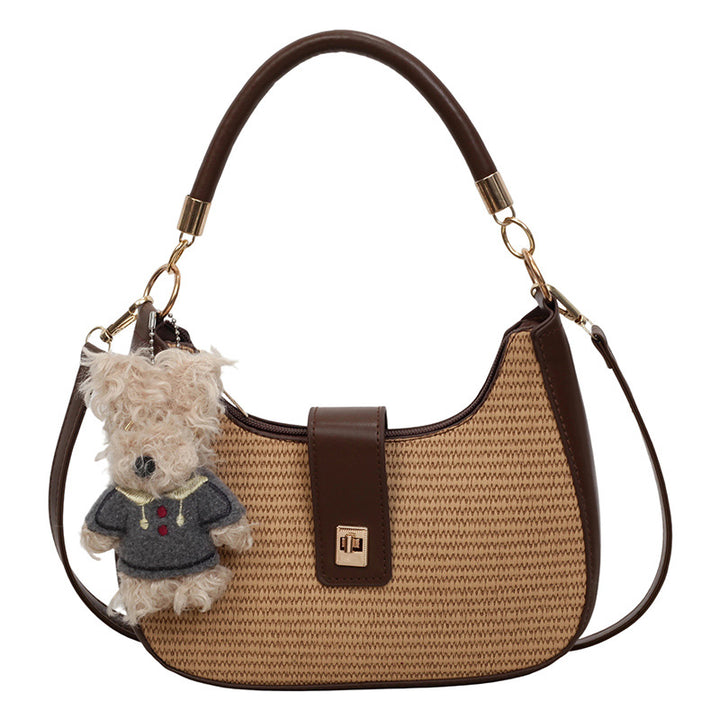 Woven Shoulder Bag