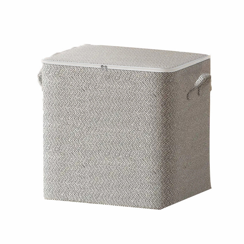 Premium Herringbone Pattern Storage Basket Kalsten